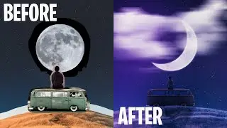 Look To The Stars Surrealistic Photoshop Manipulation Tutorial