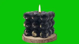 Candle Green Screen Full HD Video !! Candle Green Screen Background !! No Copyright
