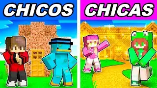 CHICOS vs CHICAS Desafío EXTREMO en Minecraft!