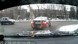 Слепой на Камри