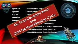 TSM Plays - My Final X1 Covenant Fleet Build and Next Six-Month FM Planning Cycle in 2024