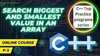 Search biggest and smallest value in an Array #3 | MKL