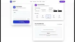 Text QR Code Generator 🔹 Create QR Codes from Text (Fast & Free)