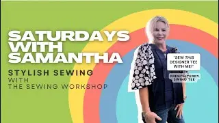 Saturdays with Samantha: Designer Patchwork Tee
