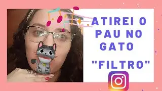Atirei o pau no Gato - Filtro do Instagram