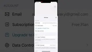 How to change speech language in official ChatGPT app?
