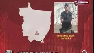 Agentes prisionais evitam fuga de detentos na PCE