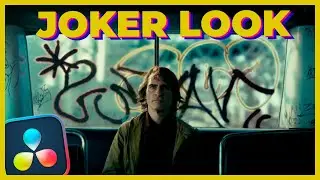 JOKER: COLOR FROM SCRATCH WITH DaVinci Resolve | Tutorial ITA