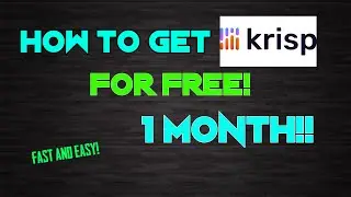 How To Install Krisp! Get One Month for FREE (Background Noise Cancellation Software 2020)