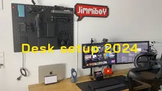 Desk setup 2024 as a 3D designer #desksetup #3dprinting #2024