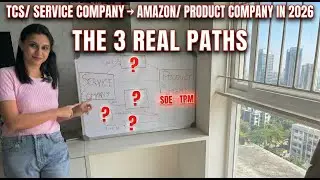 TCS/Infosys → Product Company in 2026: 3 Career Paths That Actually Work
