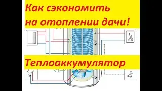 DIY Boiler Room for Your Home. Heat Accumulator