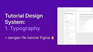 Design System Tutorial: 1. Typography 