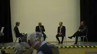 Podiumsgespräch mit Willi Daiker, Toni Lolo, Fredi Weissburger. Leitung Paul Illg