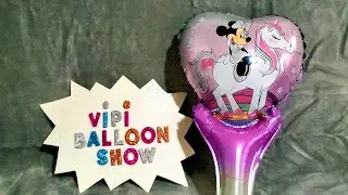 INFLATING MINNIE MOUSE MYLAR BALLOON PART 3!!!