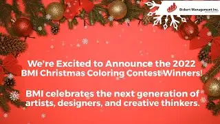 2022 BMI Christmas Coloring Contest Winners