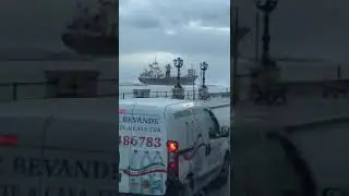 Bari - Nave incagliata a Pane e Pomodoro