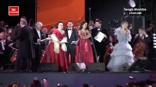 Cultural program of the FIFA World Cup 2018 in Russia. Russian song  