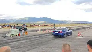 BG Drag Racing - BMW M140i vs BMW M5 Competition
