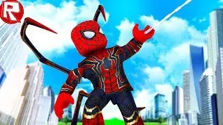 РОБЛОКС ЧЕЛОВЕК ПАУК ВОЗВРАЩЕНИЕ ДОМОЙ В ROBLOX СИМУЛЯТОР ВИДЕО ВЕСЕЛАЯ ИГРА КАК МАЙНКРАФТ ДЛЯ ДЕТЕЙ