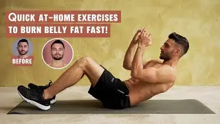 5-Minute Side Ab Workout to Shrink Waist | Quick At-Home Exercises to Burn Belly Fat Fast!