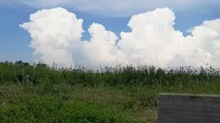 Таймлапс мощной конвекции возле Нижнего Новгорода 9 июля 2022 года.