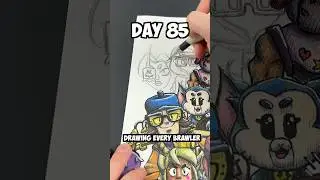 Day 85 Drawing EVERY Brawler - Juju🤯 