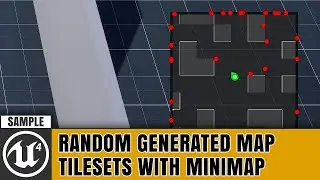 Random Generated Map Tilesets with MiniMap Generation