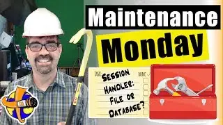 Set Joomla Session Handler To PHP instead of Database - Joomla 🛠Maintenance Monday Live Stream 