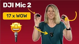 17 praktische Funktionen beim DJI Mic 2 - Tutorial