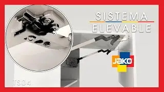 Sistema Elevable para Puertas Plegables de 2 Hojas MOd TS04