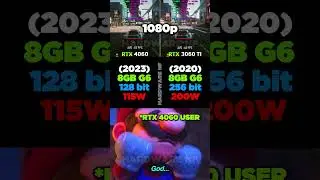 RTX 4060 VS RTX 3060 TI 