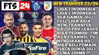 DOWNLOAD FTS 2024 Mod Liga 1 Indonesia Dan Asia Edition 300MB || New Update Kits & Transfer 2023.