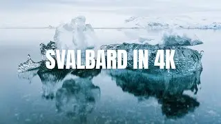 Svalbard in 4K | Calming Cinematic Arctic Drone Footage