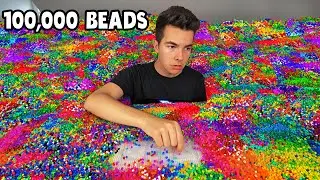 I Made A Huge Artwork with 100,000 Beads - Art Challenge
