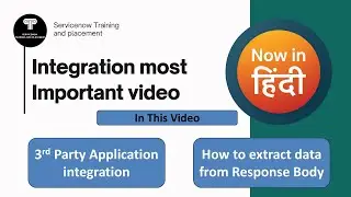 Servicenow Integration with 3rd Party Application | Covering all Basics of Integration