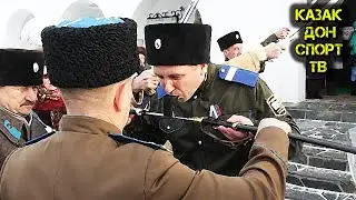Desecration of weapons When a Cossack drinks vodka from a saber PATRIARCHAL ASCENSION MILITARY AL...