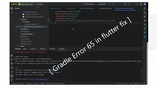 Android studio flutter build error app_plugin_loader.groovy Unsupported class file major version 65
