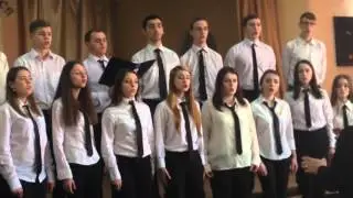 "Отче наш" М. Леонтович хор 3 курсу факультету мистецтв ХГПА