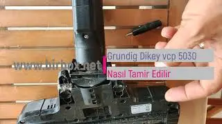 Grundig 5030 Şarjlı Süpürge Başlığı Tamiri - Grundig 5030 Şarjlı Süpürge Başlığı  Kırıldı