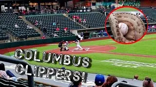We Caught A Game Ball! Columbus Clippers VS. Syracuse Mets 2022 -Vlog#60- |Q Vocality|