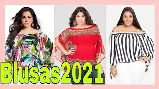 BLUSAS 2021BLUSAS SENCILLAS Y BONITAS /DIFERENTES BLUSAS EN MODA Y TENDENCIA2021