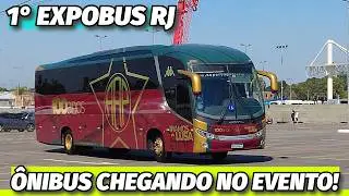 1° EXPOBUS do RJ! Exposição de ônibus novos e antigos no Rio de Janeiro.