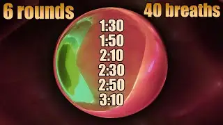 🔒 Guided Wim Hof Breathing - 3 minutes: 6 rounds / 40 breath 🔒MEMBERS ONLY 🔒