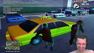Трамвайный удар | Gta Samp | Летсплей