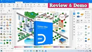 Edraw Max || All in One  Diagram, Map & Chart Designing Software || Easy to Use | Complete Review
