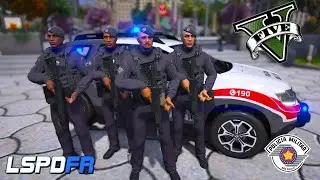 POLÍCIA MILITAR PATRULHAMENTO DIÁRIO NO LSPDFR VIDA POLICIAL GTA5