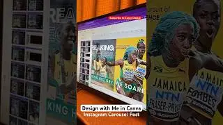 Create a Canva Instagram Carousel Post in Canva 