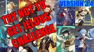 TRY NOT TO GET JEALOUS CHALLENGE |Genshin Impact