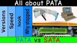 All about PATA and versions | Pata cable wala | Storage interface | Pata vs sata | Pata and sata